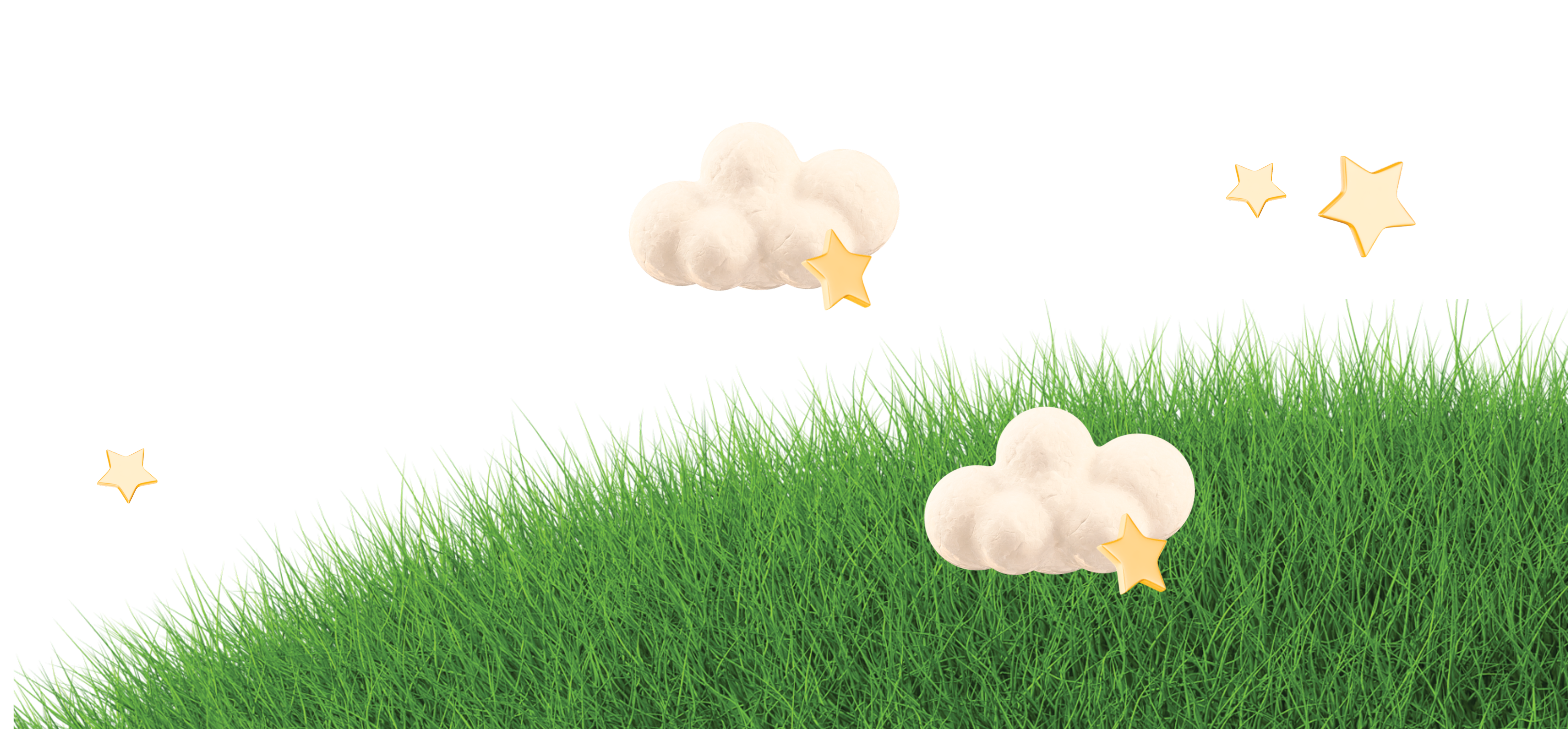 Grass and clouds